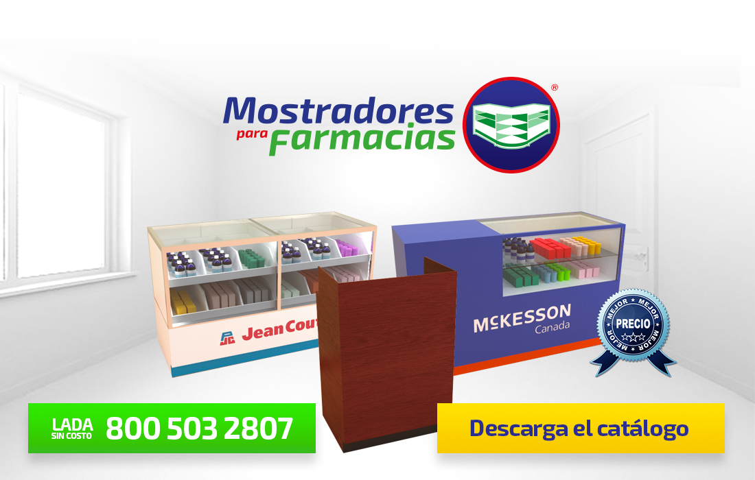 Mostradores de Cobro para Farmacias